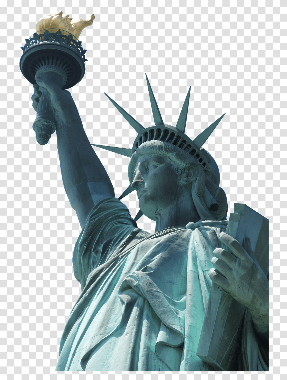 Statue Of Liberty Usa Monument Free Picture Statue Of Liberty, Sculpture, Person, Human Transparent Png