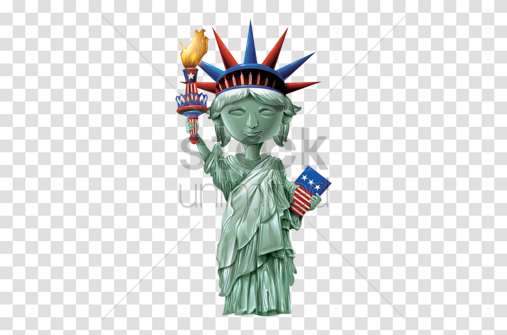 Statue Of Liberty Vector Image, Duel, Person, Costume, Weapon Transparent Png