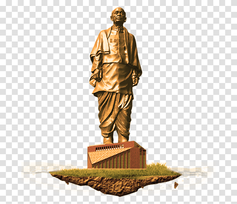 Statue Of Unity Tent City Narmada Package Book Online Statue Of Unity, Person, Human, Sculpture, Art Transparent Png