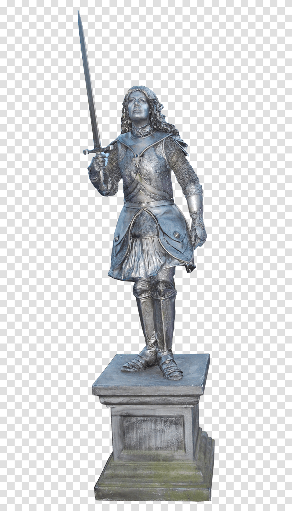 Statue, Person, Human, Armor, Bronze Transparent Png