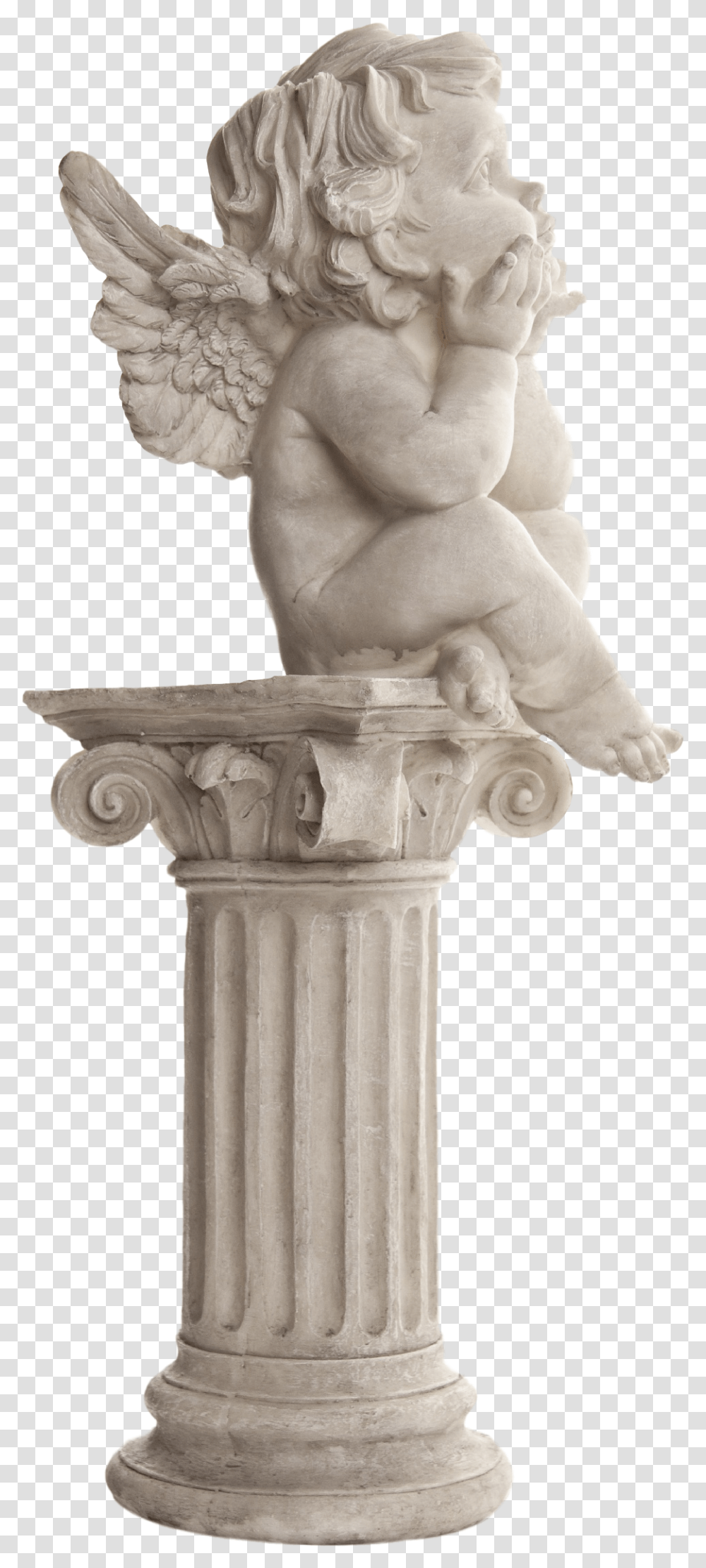 Statue Sculpture Art Figurine, Architecture, Building, Pillar, Column Transparent Png