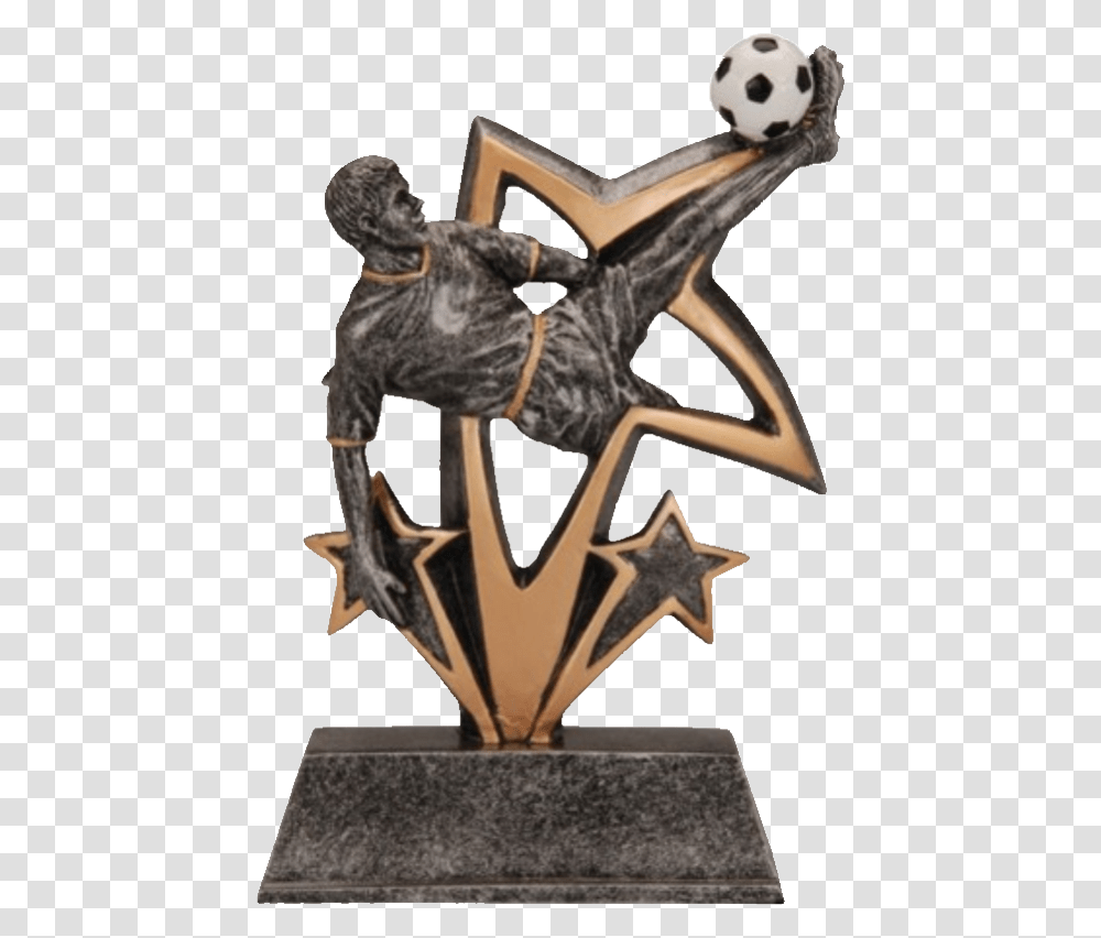 Statue, Soccer Ball, Football, Team Sport, Sports Transparent Png