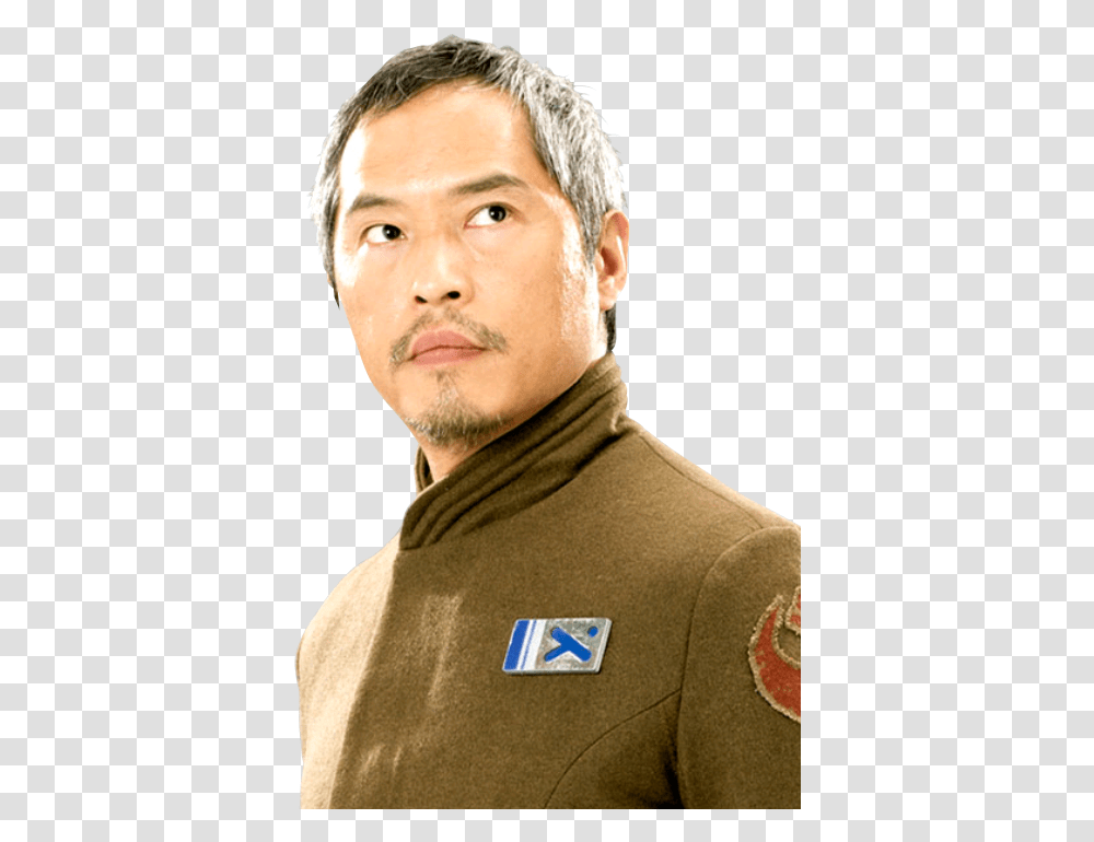 Statura Star Wars, Person, Sweater, Face, Military Transparent Png