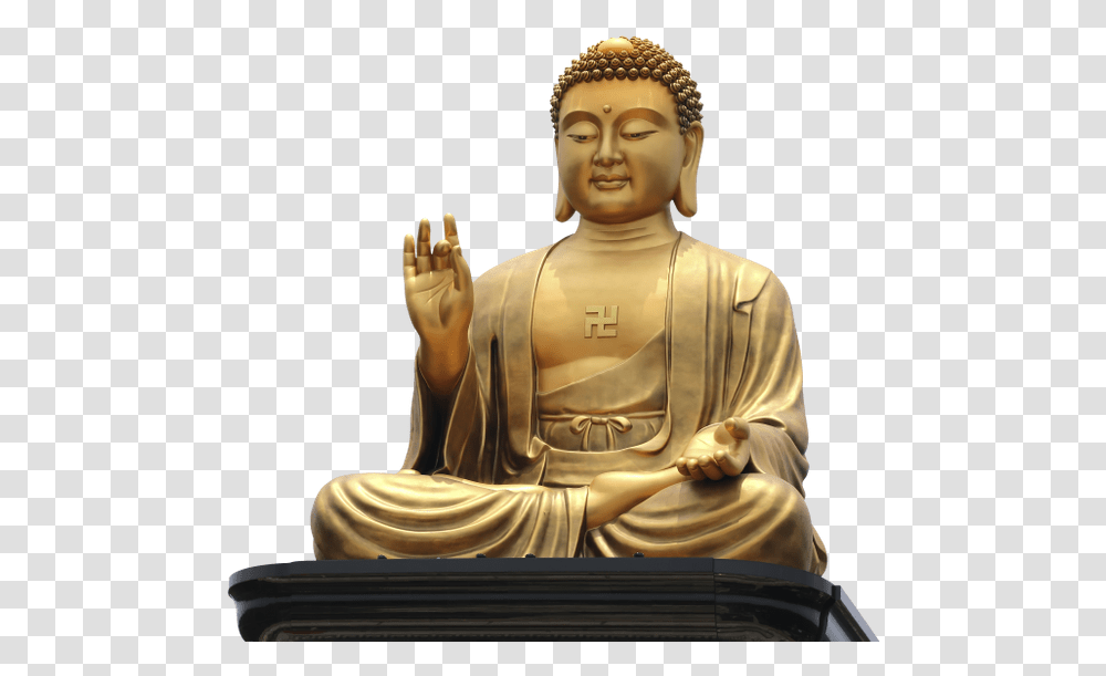 Statuya Buddi Zolotoj Budda Statue Of Buddha Statue Buddha, Worship, Architecture, Building, Person Transparent Png
