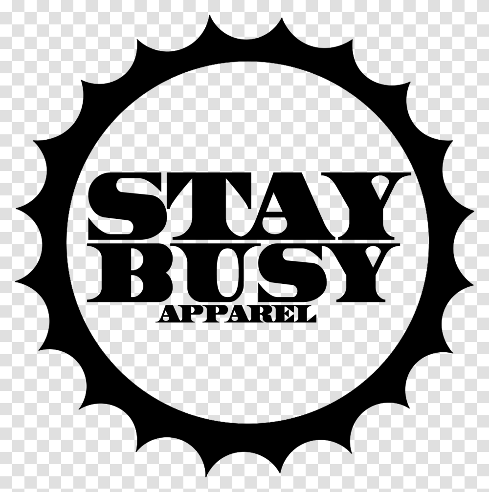 Stay Busy Apparel Circle, Silhouette, Number Transparent Png