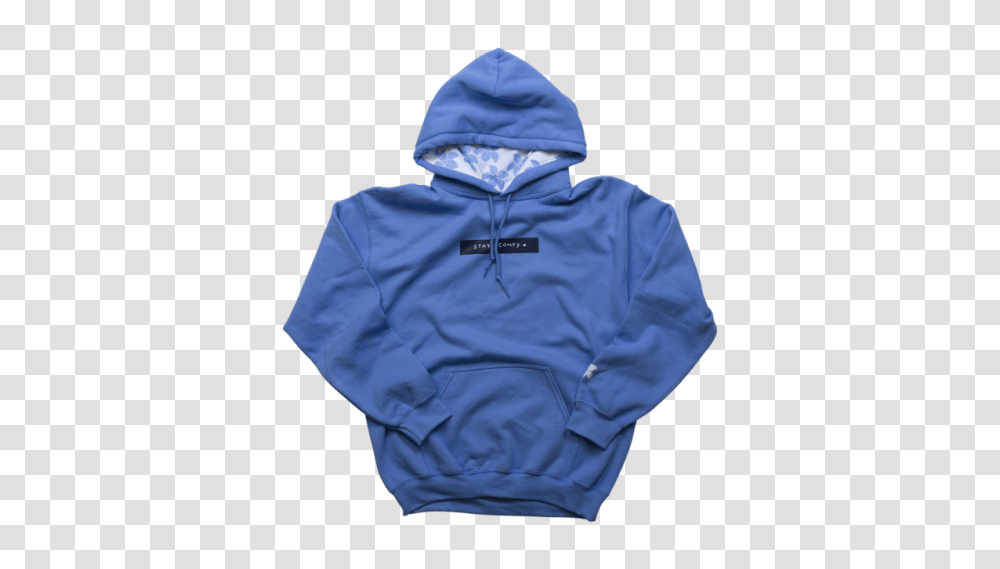 Stay Comfy Blue Lined Hoodie Pullover Hoodie, Apparel, Sweatshirt, Sweater Transparent Png