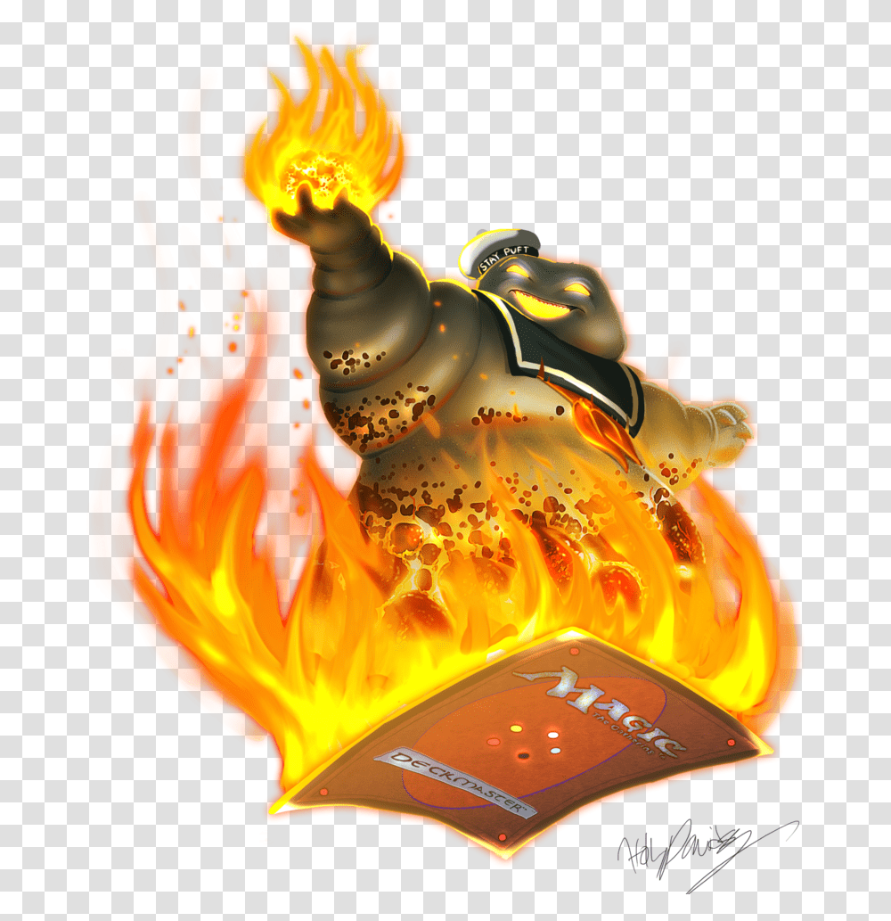 Stay Puft Marshmallow Man, Fire, Bonfire, Flame Transparent Png