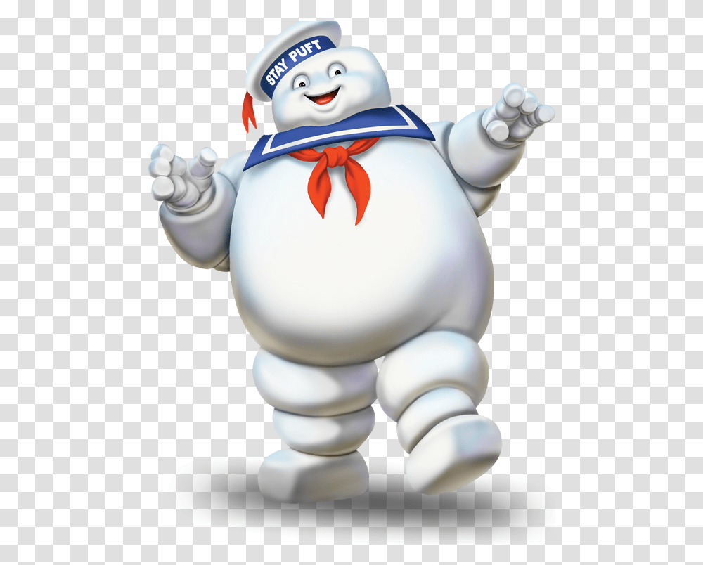 Stay Puft Marshmallow Man, Toy, Outdoors, Figurine, Snowman Transparent Png