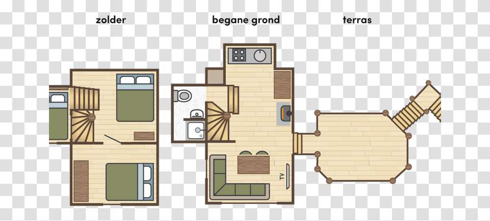 Stay The Night In A Unique Tree House Beekse Bergen Plattegrond Boomhut, Floor Plan, Diagram, Plot Transparent Png