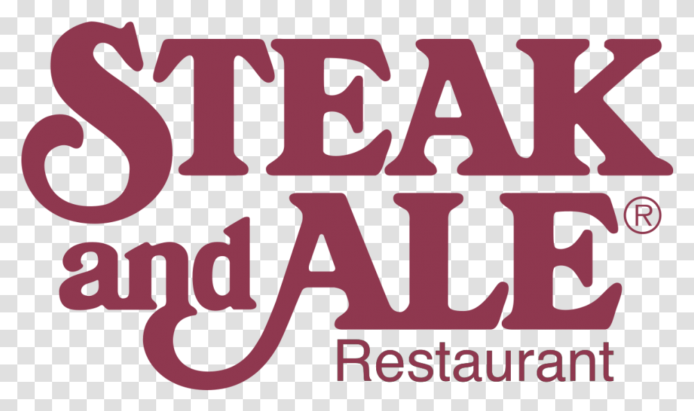 Steak And Ale Restaurant Logo, Word, Poster, Alphabet Transparent Png