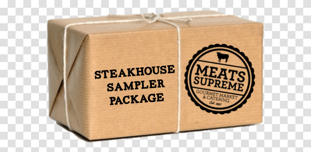 Steak, Box, Cardboard, Carton, Label Transparent Png
