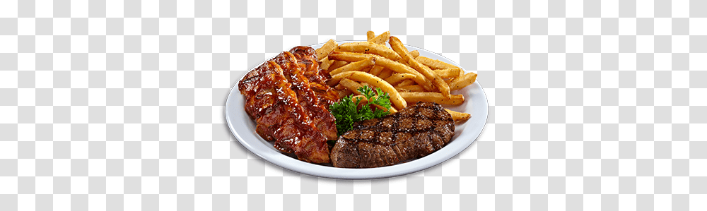 Steak, Food, Pork, Fries, Meal Transparent Png