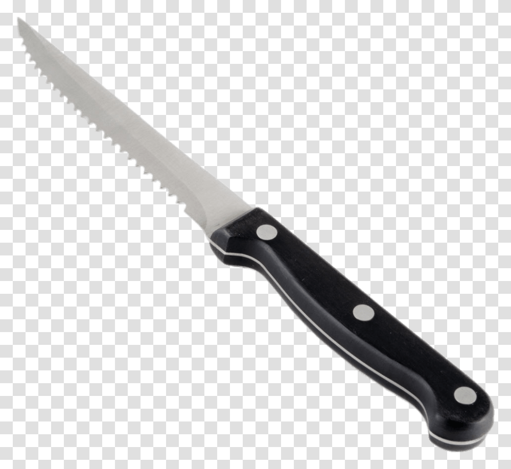 Steak Knife, Blade, Weapon, Weaponry Transparent Png