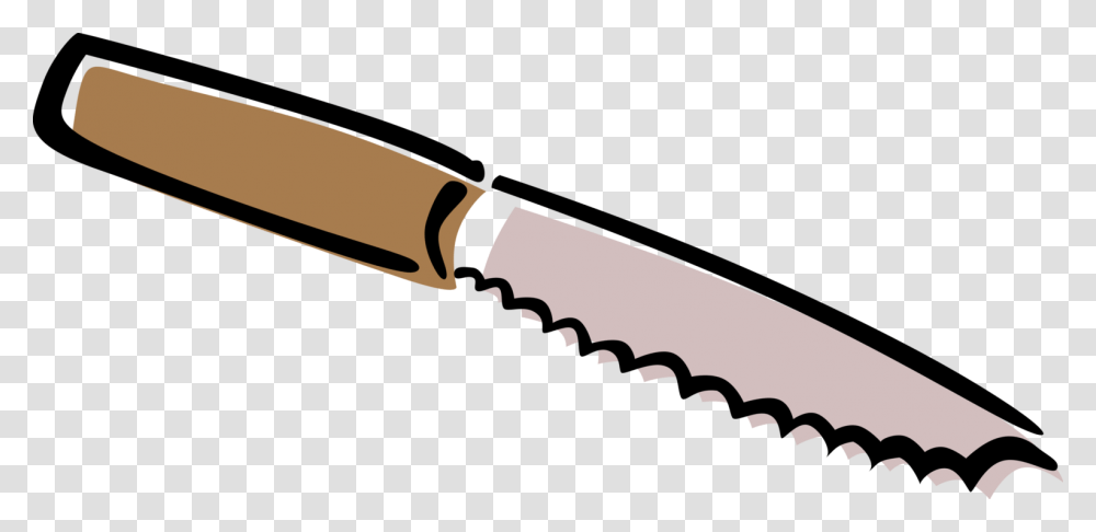 Steak Knife Clipart Messer Clipart, Weapon, Weaponry, Blade, Tool Transparent Png