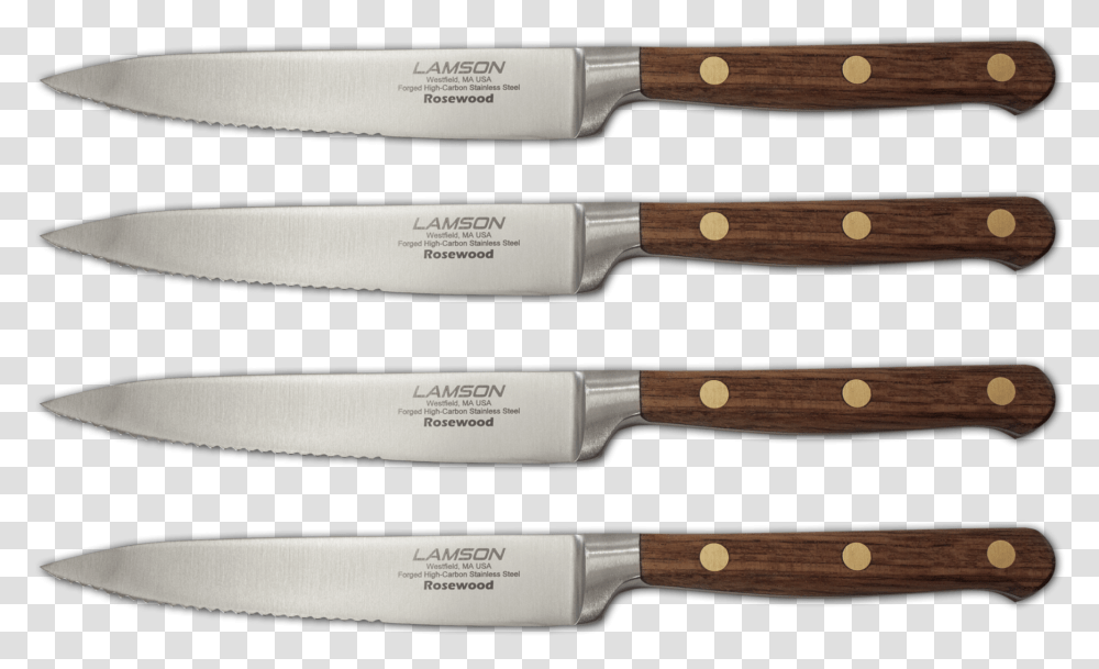 Steak Knife Serrated Steak Knife, Blade, Weapon, Weaponry, Cutlery Transparent Png