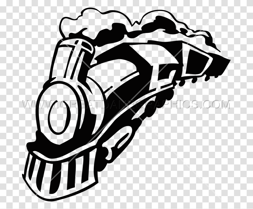 Steam Engine Production Ready Artwork For T Shirt Printing, Bow, Logo Transparent Png