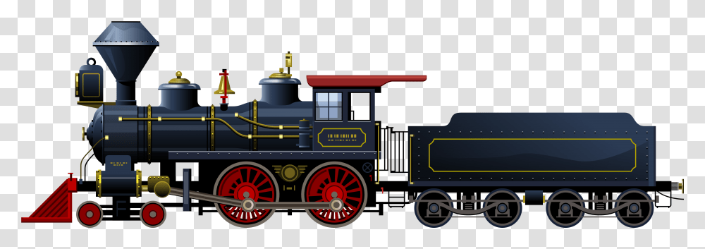 Steam Engine Train Clip Art Steam Train Clip Art, Locomotive, Vehicle, Transportation, Motor Transparent Png