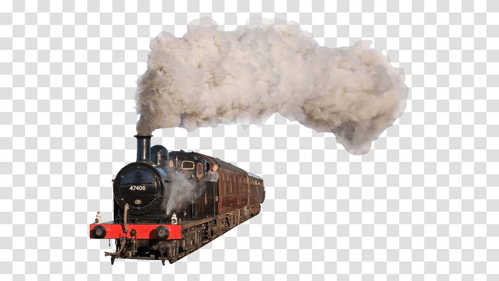 Steam Engine Train Image Steam Train, Locomotive, Vehicle, Transportation, Railway Transparent Png