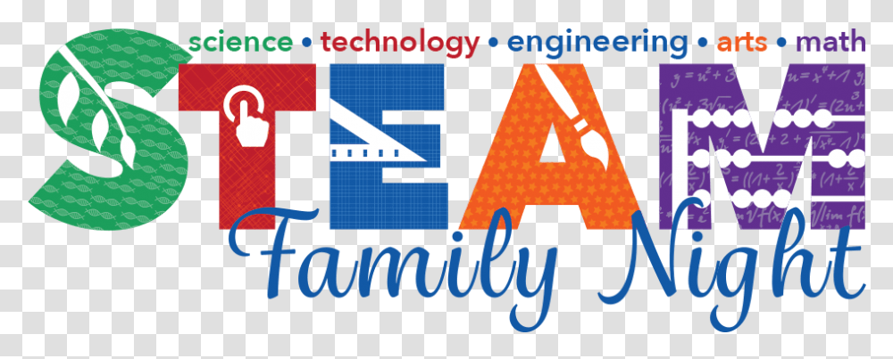 Steam Family Night Logo Clipart Download Steam Night, Alphabet, Number Transparent Png
