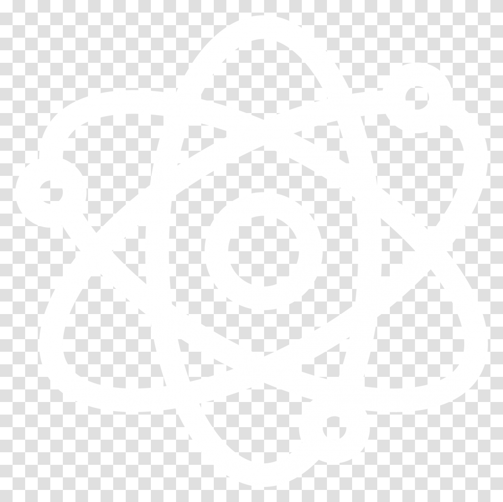 Steam Icon Atom With A Leaf, Symbol, Logo, Trademark, Stencil Transparent Png