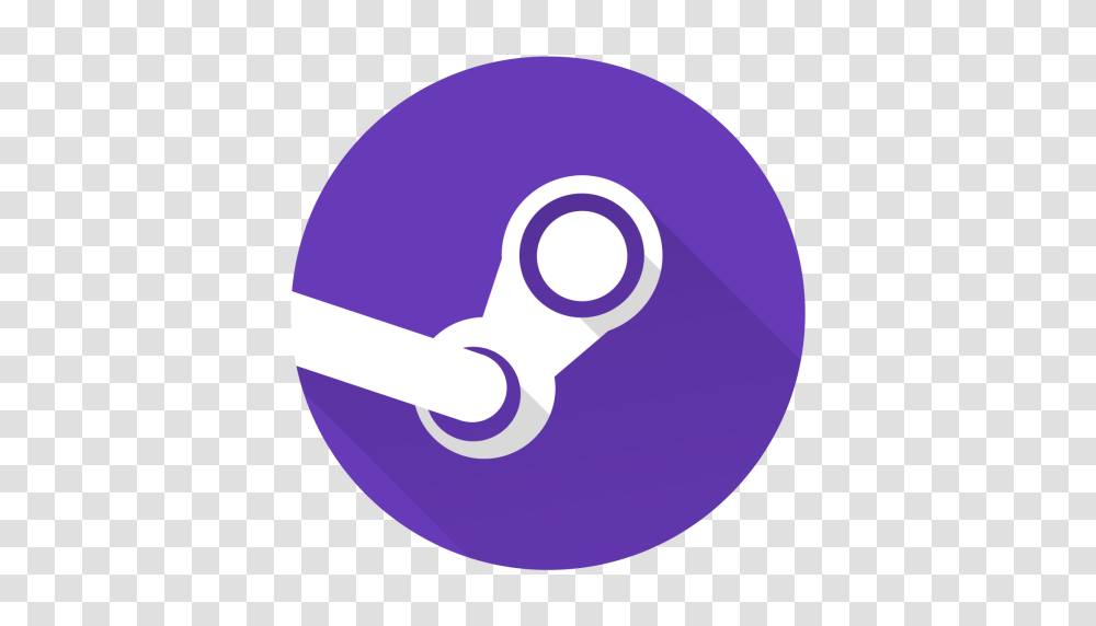 Steam Icon Image, Purple, Logo Transparent Png