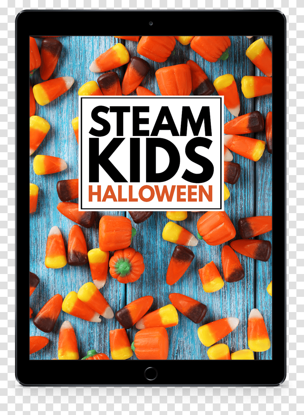 Steam Kids Halloween Ipad Background Compressed Halloween Math Crafts, Plant, Advertisement, Poster, Food Transparent Png