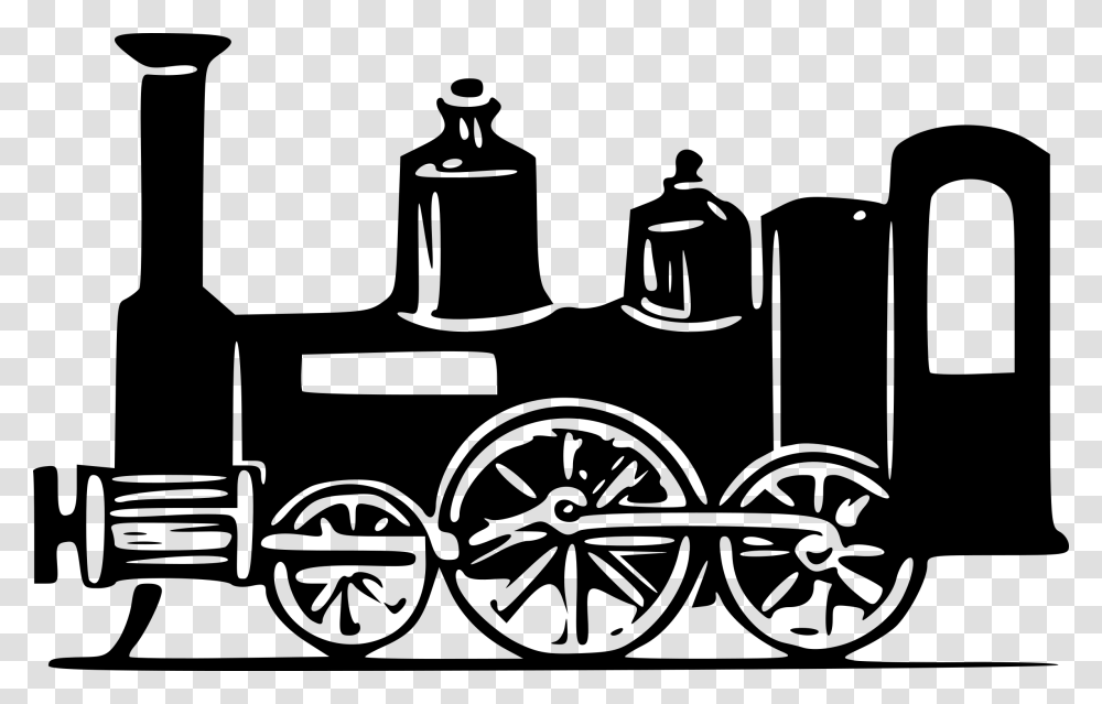 Steam Locomotive 1 Clip Arts Steam Engine Clipart With Background, Gray, World Of Warcraft Transparent Png