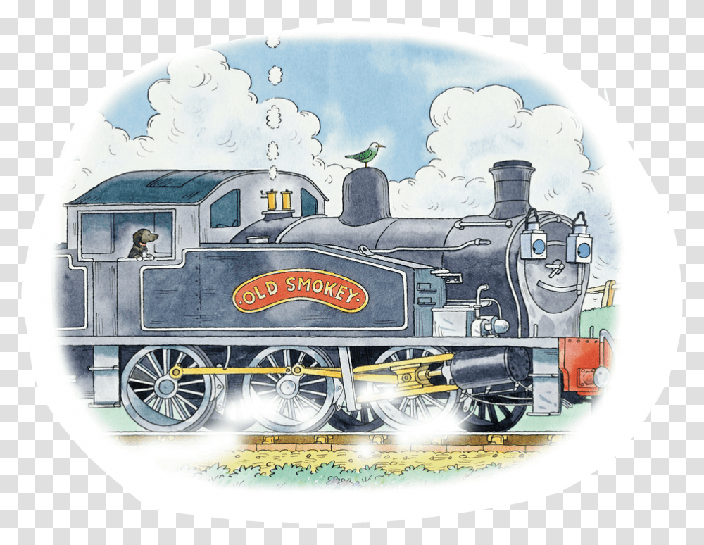 Steam Train, Locomotive, Vehicle, Transportation, Wheel Transparent Png