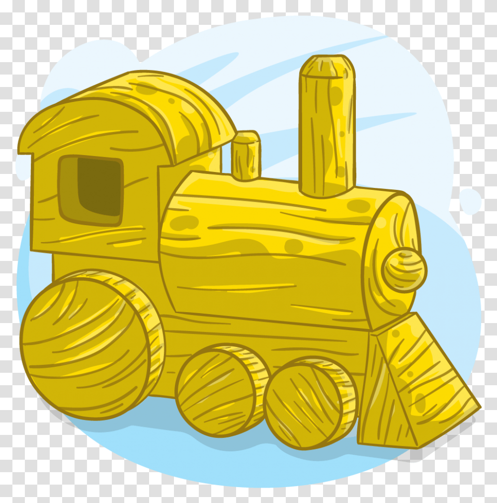Steam Train Steam Engine, Bulldozer, Tractor, Vehicle, Transportation Transparent Png