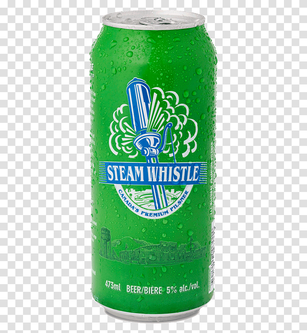 Steam Whistle Premium Pilsner 473 Ml Steam Whistle Brewery Logo, Alcohol, Beverage, Beer, Bottle Transparent Png