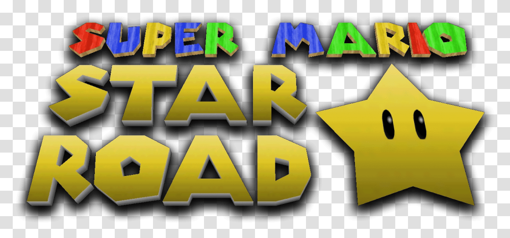 Steam Workshop Super Mario 64 Star Road Super Mario Star Road Logo, Lighting, Pac Man, Text, Car Transparent Png