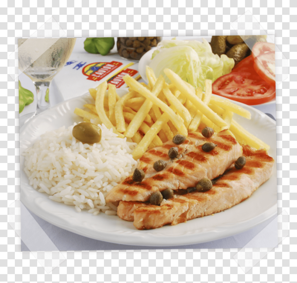 Steamed Rice, Pizza, Food, Fries, Plant Transparent Png
