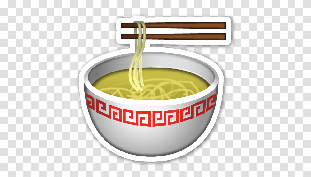 Steaming Bowl Foi Emoji Stickers Emoji And Stickers, Noodle, Pasta, Food, Dish Transparent Png