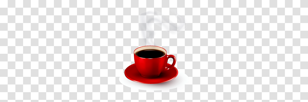 Steaming Coffee Cup Logo, Pottery, Beverage, Drink, Saucer Transparent Png