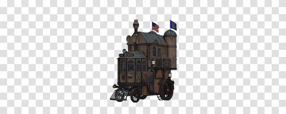 Steampunk Holiday, Vehicle, Transportation, Train Transparent Png