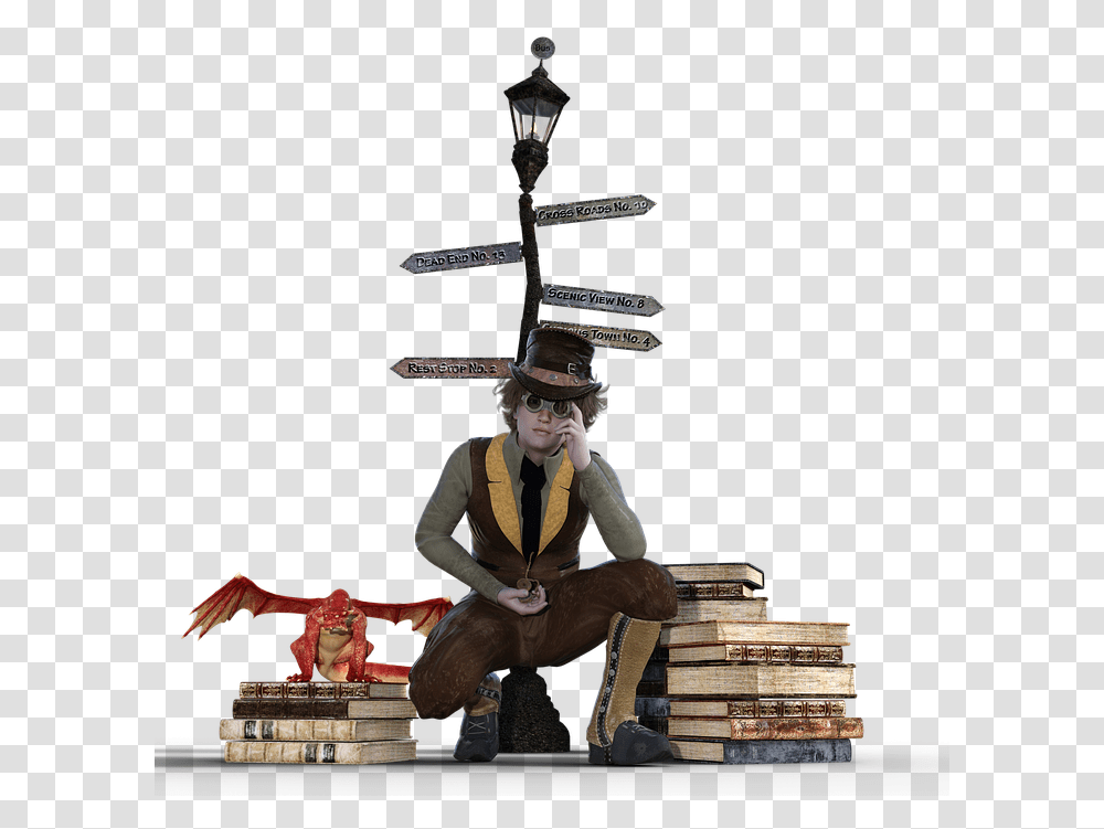 Steampunk Alice In Wonderland Watchmaker Directory National Storytelling Week 2019, Person, Wood, Plywood Transparent Png
