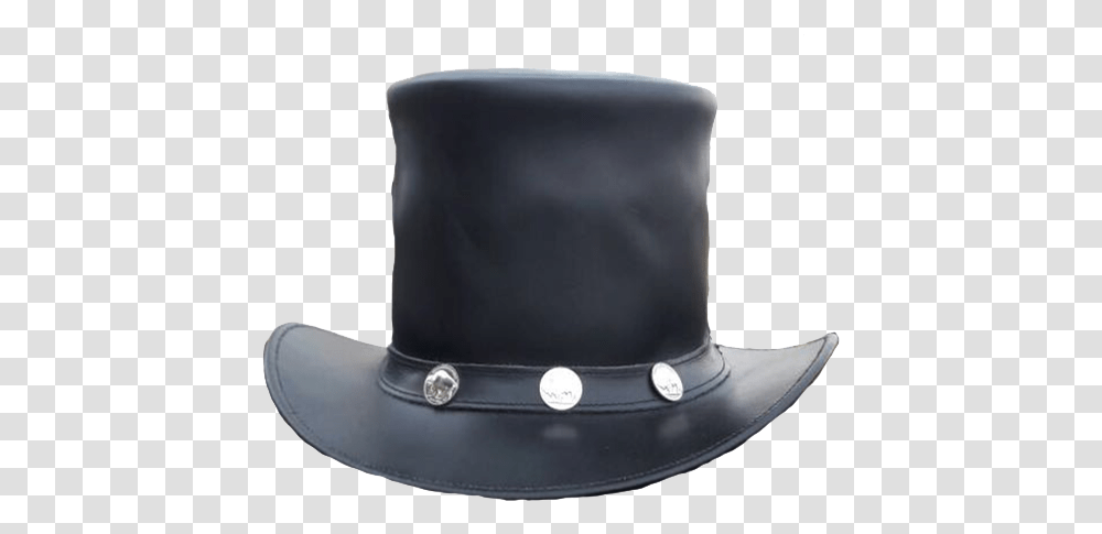 Steampunk Black Diamond Leather Top Hat With Buffalo Nickels Buffalo Nickel, Clothing, Apparel, Cowboy Hat Transparent Png