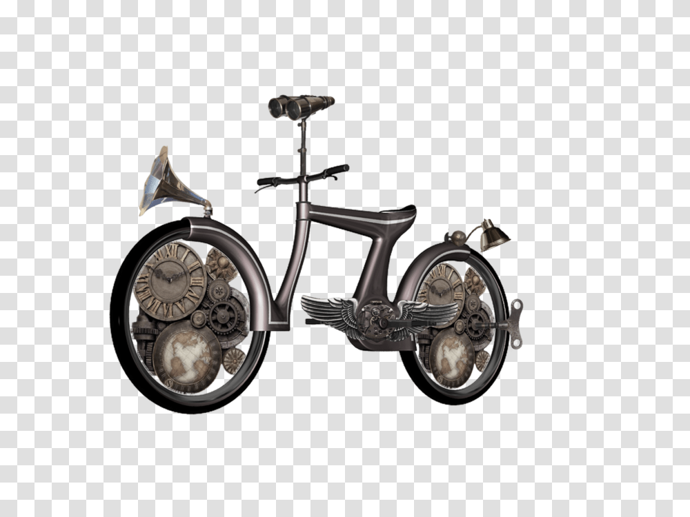 Steampunk Clip Art, Vehicle, Transportation, Tricycle, Bicycle Transparent Png
