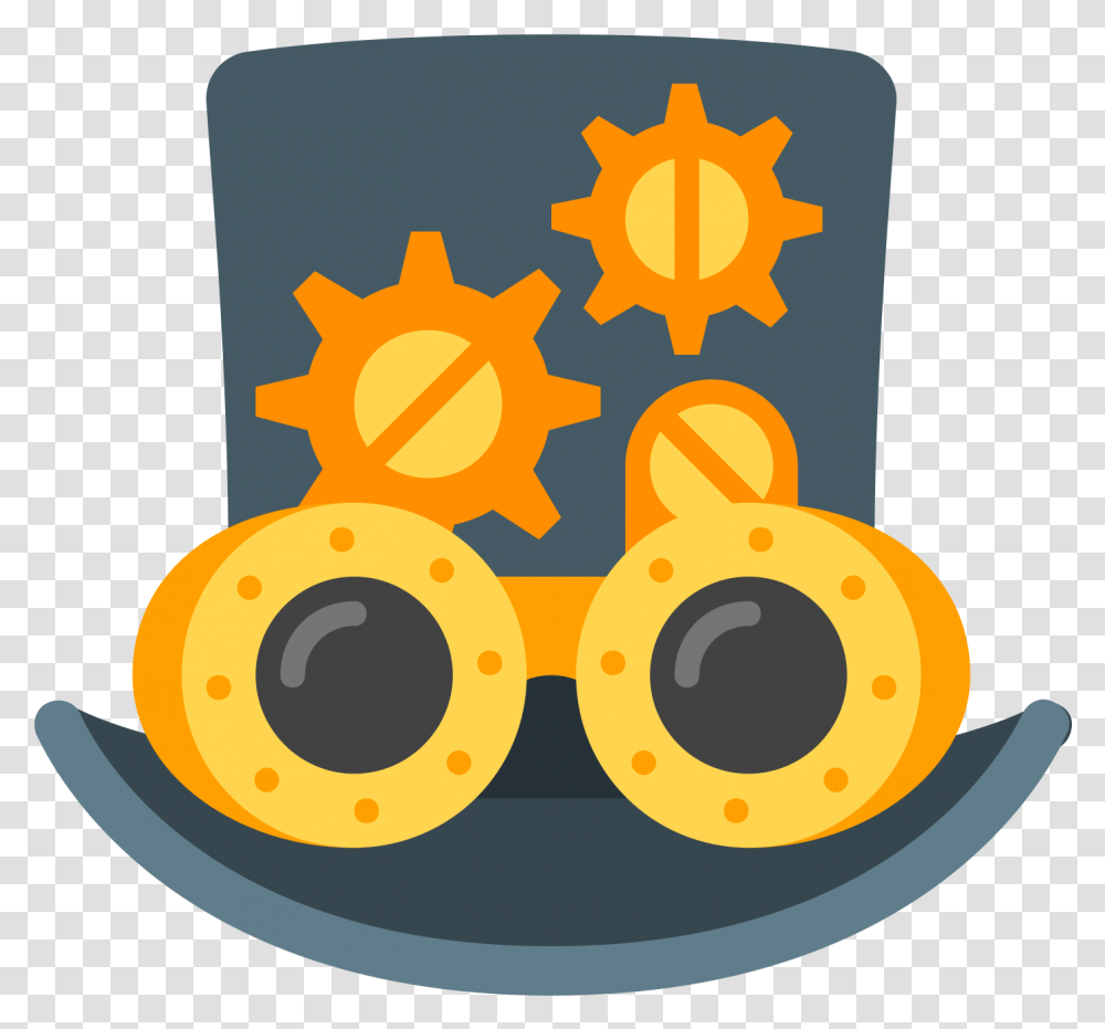 Steampunk Clipart Gear Icon Punk Subculture, Food Transparent Png