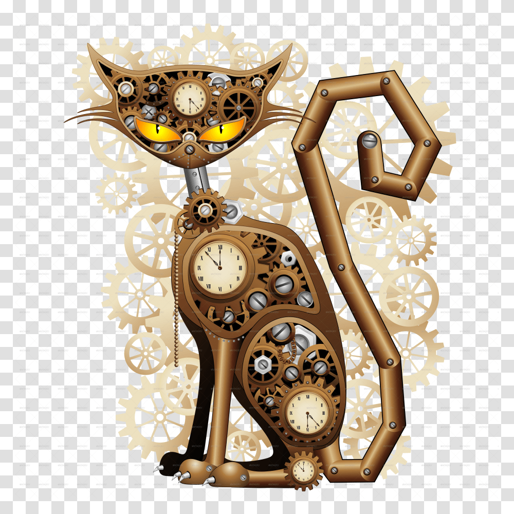 Steampunk Clipart Many Gear Steampunk Many Gear Free Transparent Png
