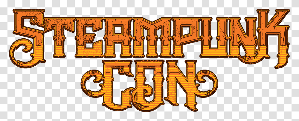 Steampunk Con Calligraphy, Alphabet, Lighting, Neon Transparent Png