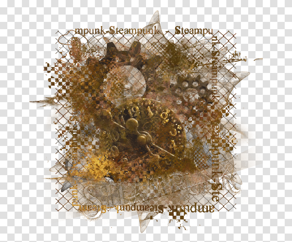 Steampunk Element Background 800 X 800 Portable Network Graphics, Collage, Poster, Advertisement Transparent Png