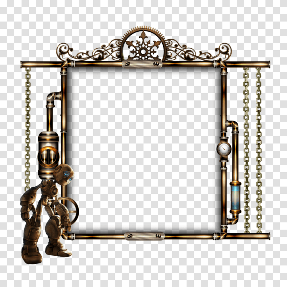 Steampunk Frame, Bronze, Sink Faucet, Interior Design, Gold Transparent Png