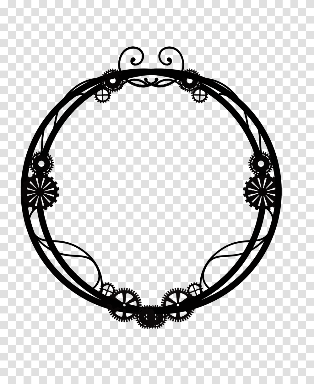 Steampunk Frame, Gray, Flare, Light, Jewelry Transparent Png