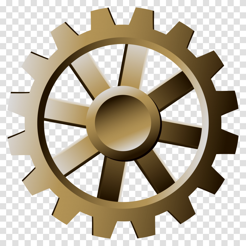 Steampunk Gear Download, Machine, Staircase, Wheel Transparent Png