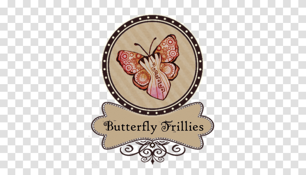 Steampunk Gears Butterfly Frillies, Pattern, Label, Floral Design Transparent Png