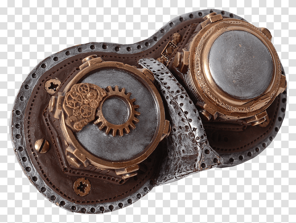 Steampunk Goggles, Belt, Accessories, Accessory, Bronze Transparent Png