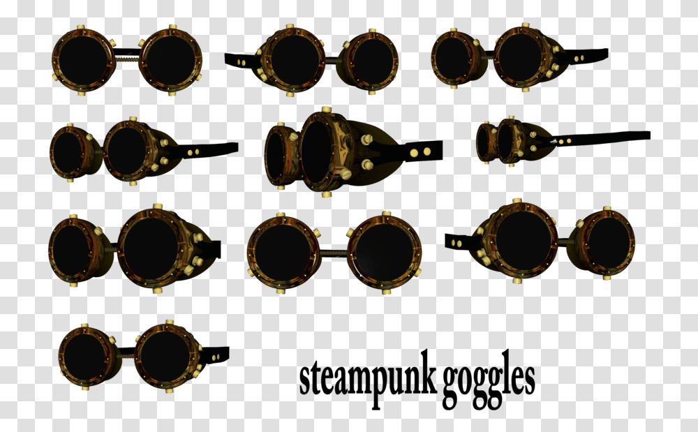 Steampunk Goggles Clipart, Accessories, Accessory, Wristwatch, Jewelry Transparent Png