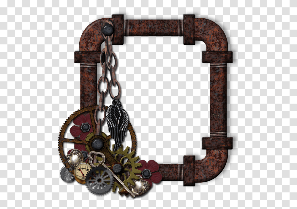 Steampunk Picture Frame, Accessories, Accessory, Bronze, Necklace Transparent Png