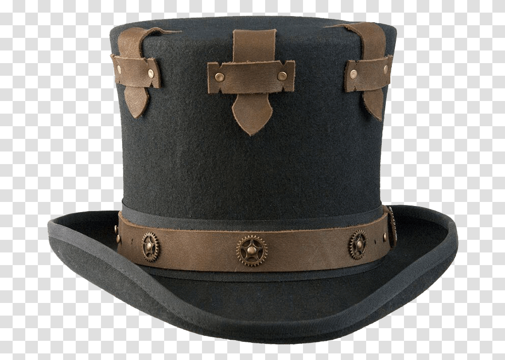 Steampunk Secret Top Hat Steampunk Hat Top Hat, Apparel, Bag, Accessories Transparent Png